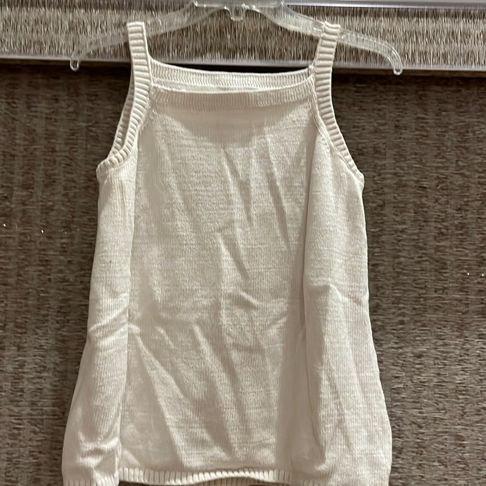 Cotten no sleeve pullover